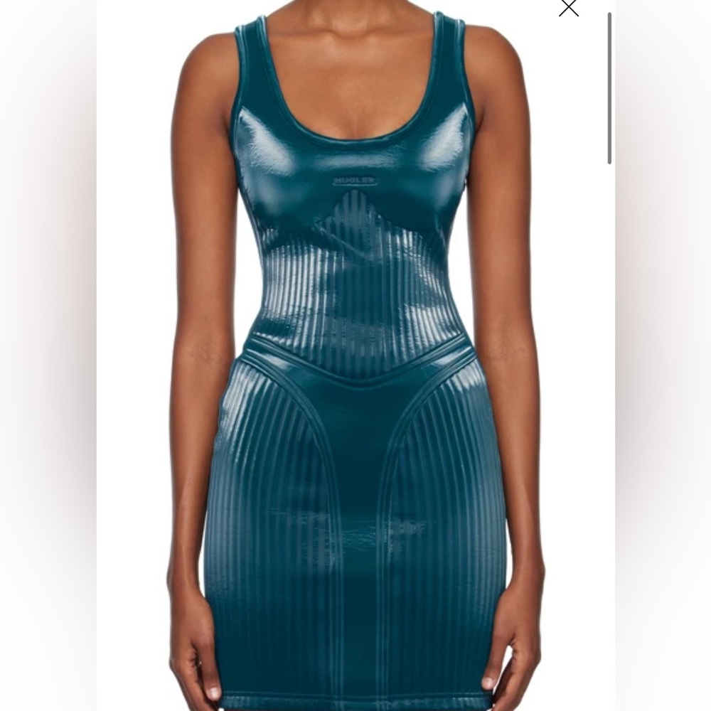 Mugler dress worn once . Brought from ssense size 44 which is an XXL runs small